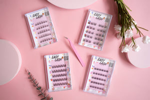 EASY LASH Extension Stickers Introductory Kit with Tweezer