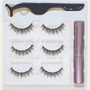 Vieve Magnetic Lashes - Babydoll (NO EYELINER)