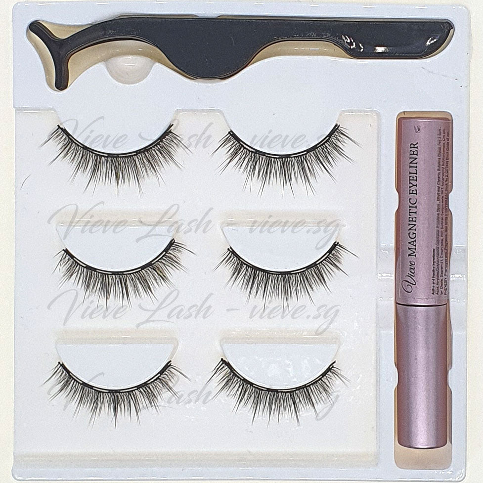 Vieve Magnetic Lashes - Babydoll (NO EYELINER)